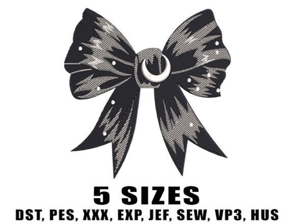 Review: Black Bow Halloween Embroidery Design