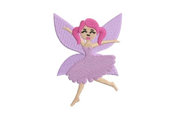Review: Pink Hair Fairy Embroidery Design for Gifts