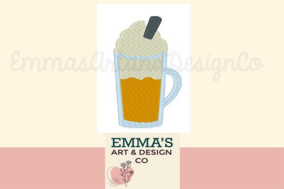 Review: Pumpkin Spice Latte Machine Embroidery Design