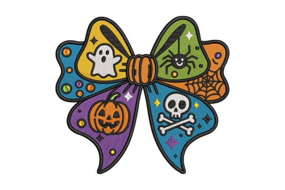 Review: Spooky Halloween Bow Embroidery for Makers