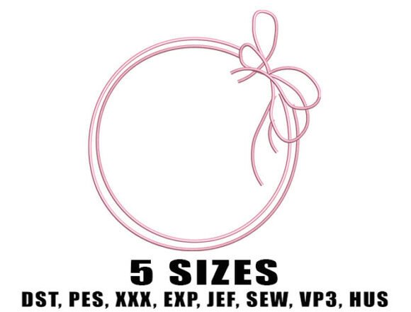 Reviewing the Girly Frame Border Embroidery Design