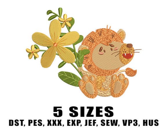 Reviewing the Happy Baby Lion Embroidery Design