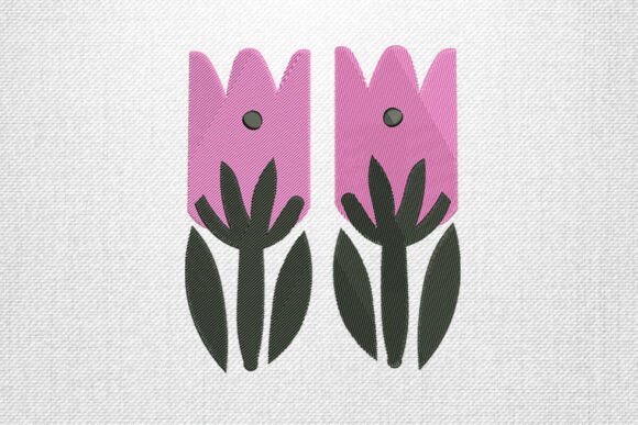 Reviewing the Tulip Flower Embroidery Design Art