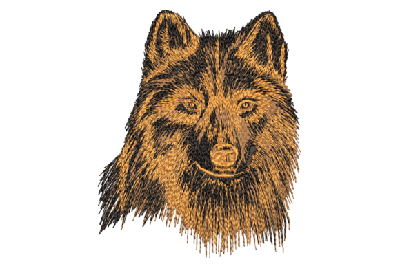 Reviewing the Wolf Face Embroidery Design for Real Projects