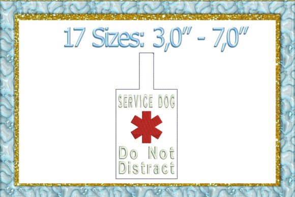 Service Dog Machine Embroidery Design Review